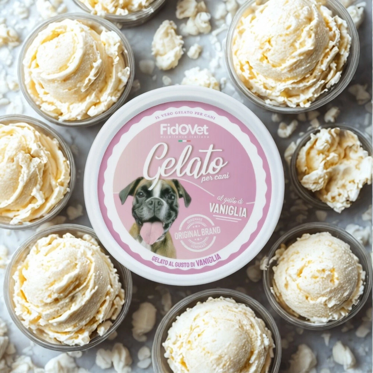 FidoVet Gelato Vanille - Hundeis